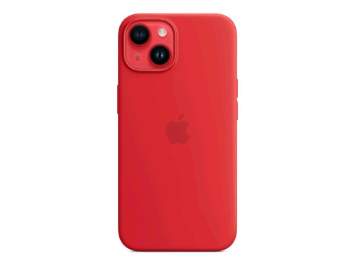 Apple - (PRODUCT) RED - cover per cellulare - compatibile MagSafe - silicone - rosso - per iPhone 14